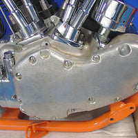 10-0079 - Flatside Style Smooth Cast Cam Cover by Motorshop