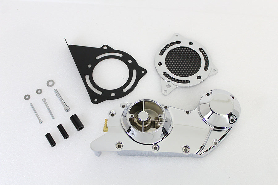 10-0478 - Chrome Cam and Sprocket Cover Set by Motorshop