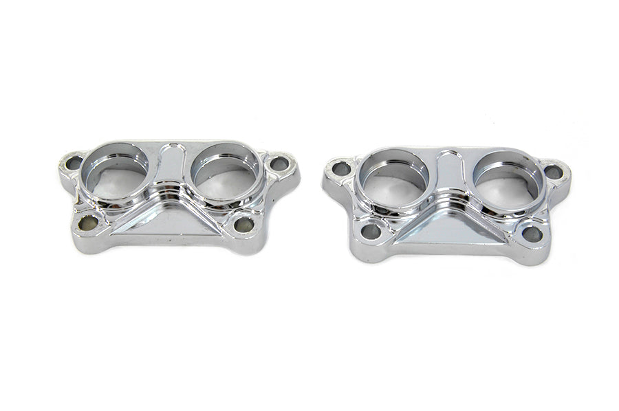 10-0565 - Tappet Block Cover Set Chrome by Motorshop