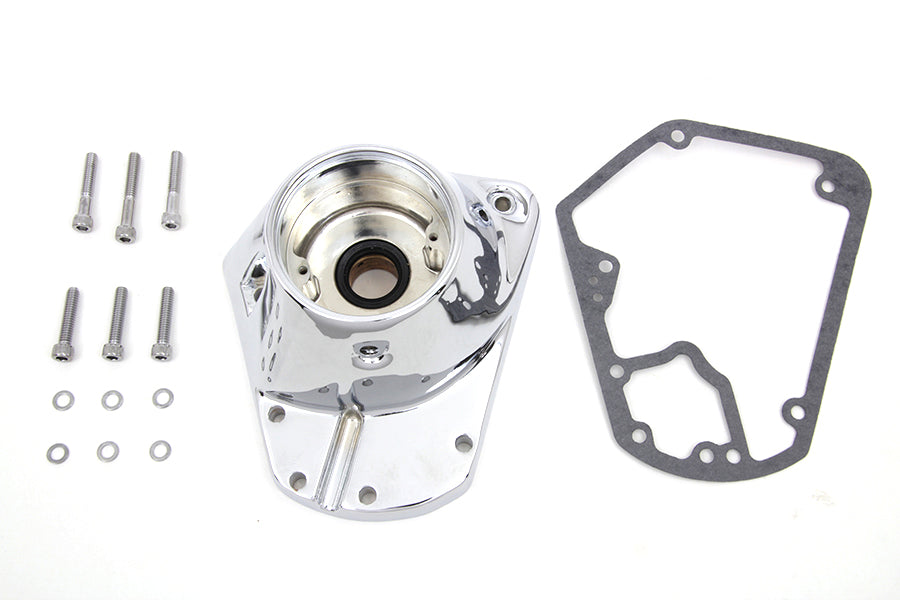10-0798 - Chrome Nose Cone Cam Cover by V-Twin