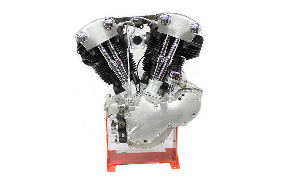 10-1387 - Replica 74  Long Block Knucklehead with Natural Rocker Boxes by Motorshop