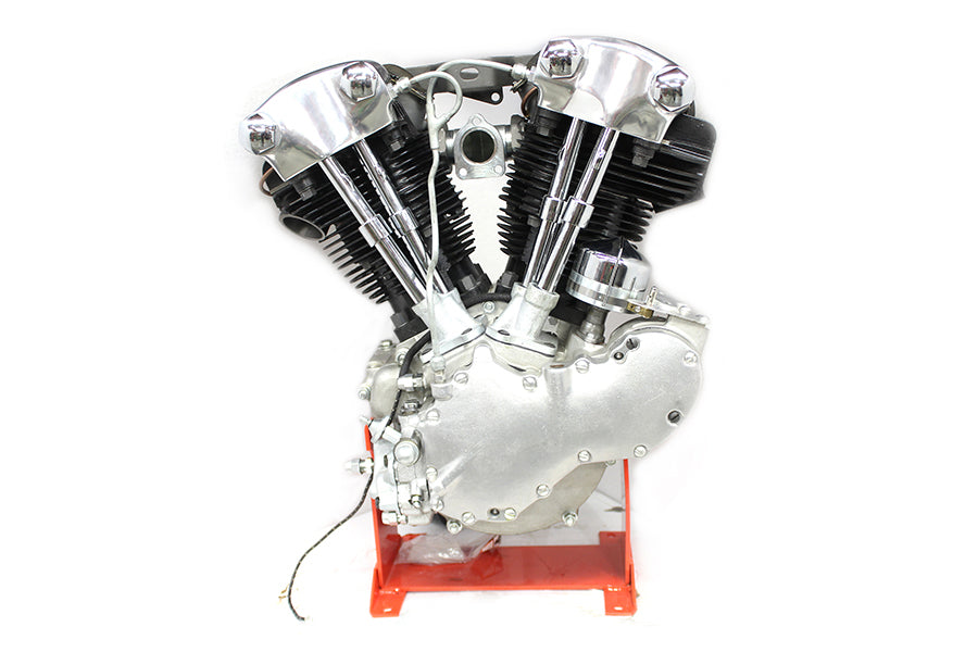 10-1393 - Replica 74  Long Block Knucklehead with Polished Rocker by Motorshop