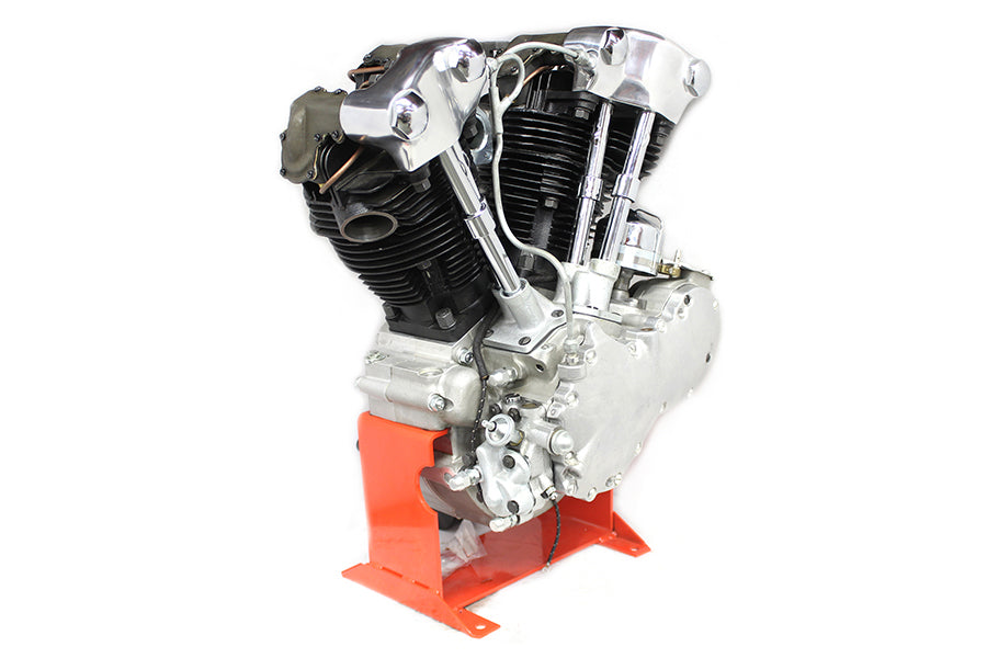 10-1393 - Replica 74  Long Block Knucklehead with Polished Rocker by Motorshop