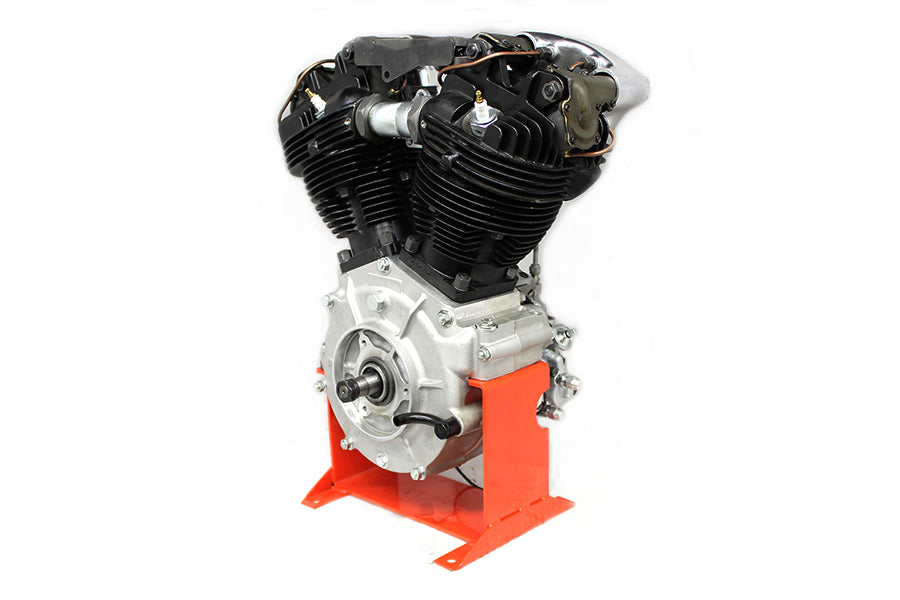 10-1393 - Replica 74  Long Block Knucklehead with Polished Rocker by Motorshop