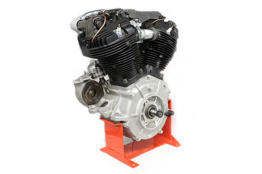 10-1393 - Replica 74  Long Block Knucklehead with Polished Rocker by Motorshop