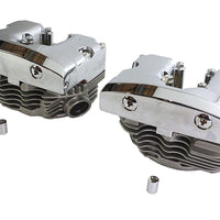 Cylinder Head Set with Chrome Rocker Box