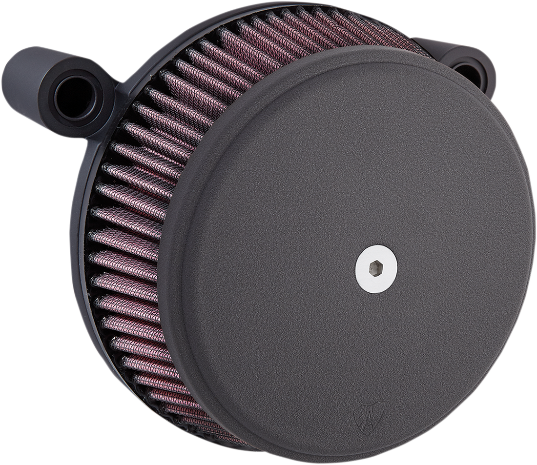 1010-0875 - ARLEN NESS Big Sucker 1 Cover - Black - Twin Cam 18-326