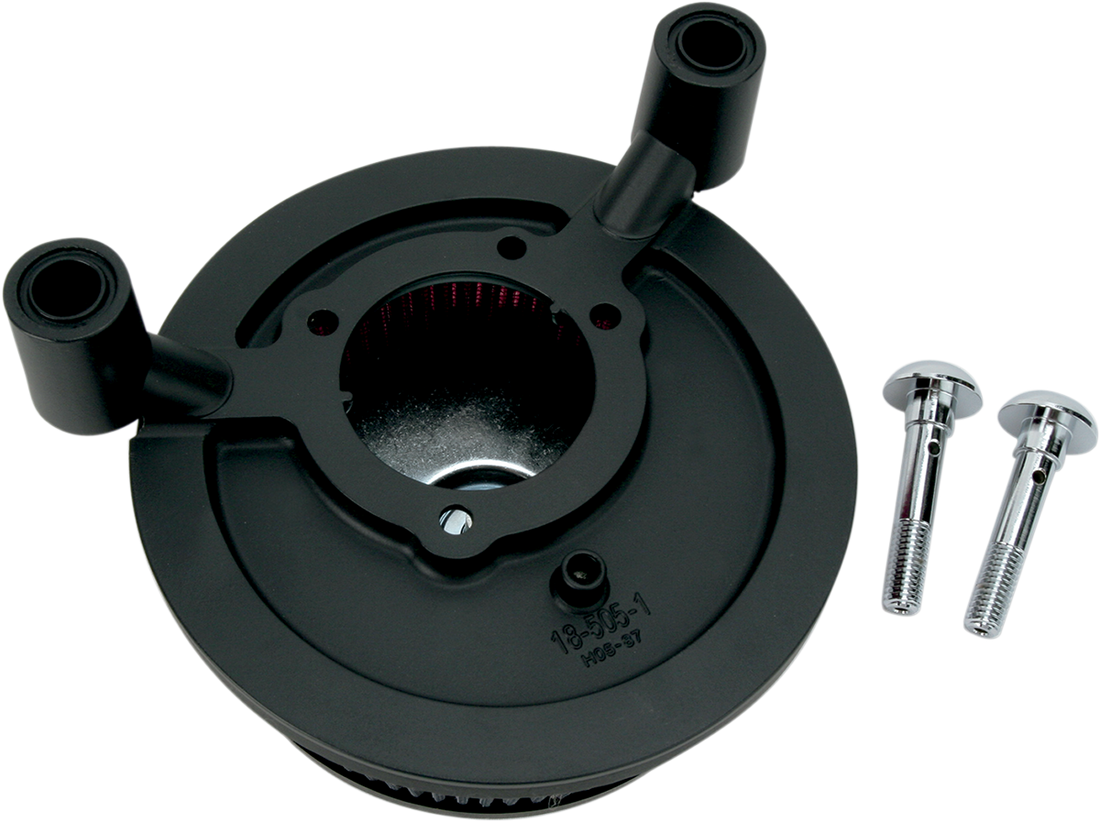 1010-0875 - ARLEN NESS Big Sucker 1 Cover - Black - Twin Cam 18-326