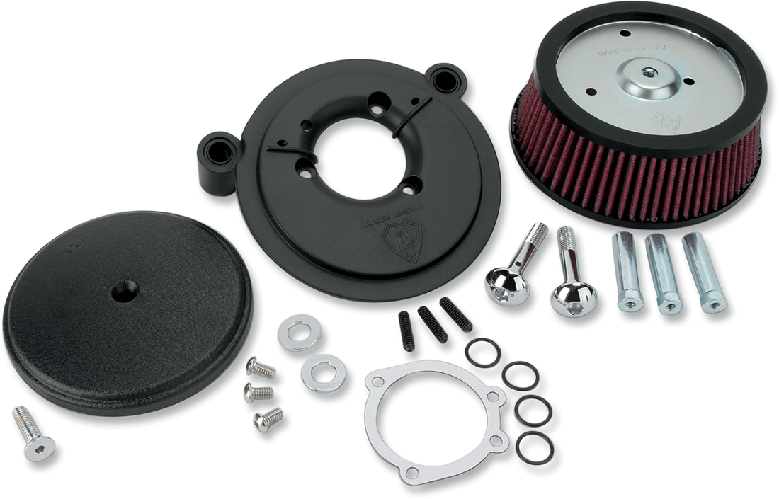 1010-0875 - ARLEN NESS Big Sucker 1 Cover - Black - Twin Cam 18-326