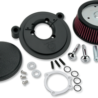 1010-0875 - ARLEN NESS Big Sucker 1 Cover - Black - Twin Cam 18-326