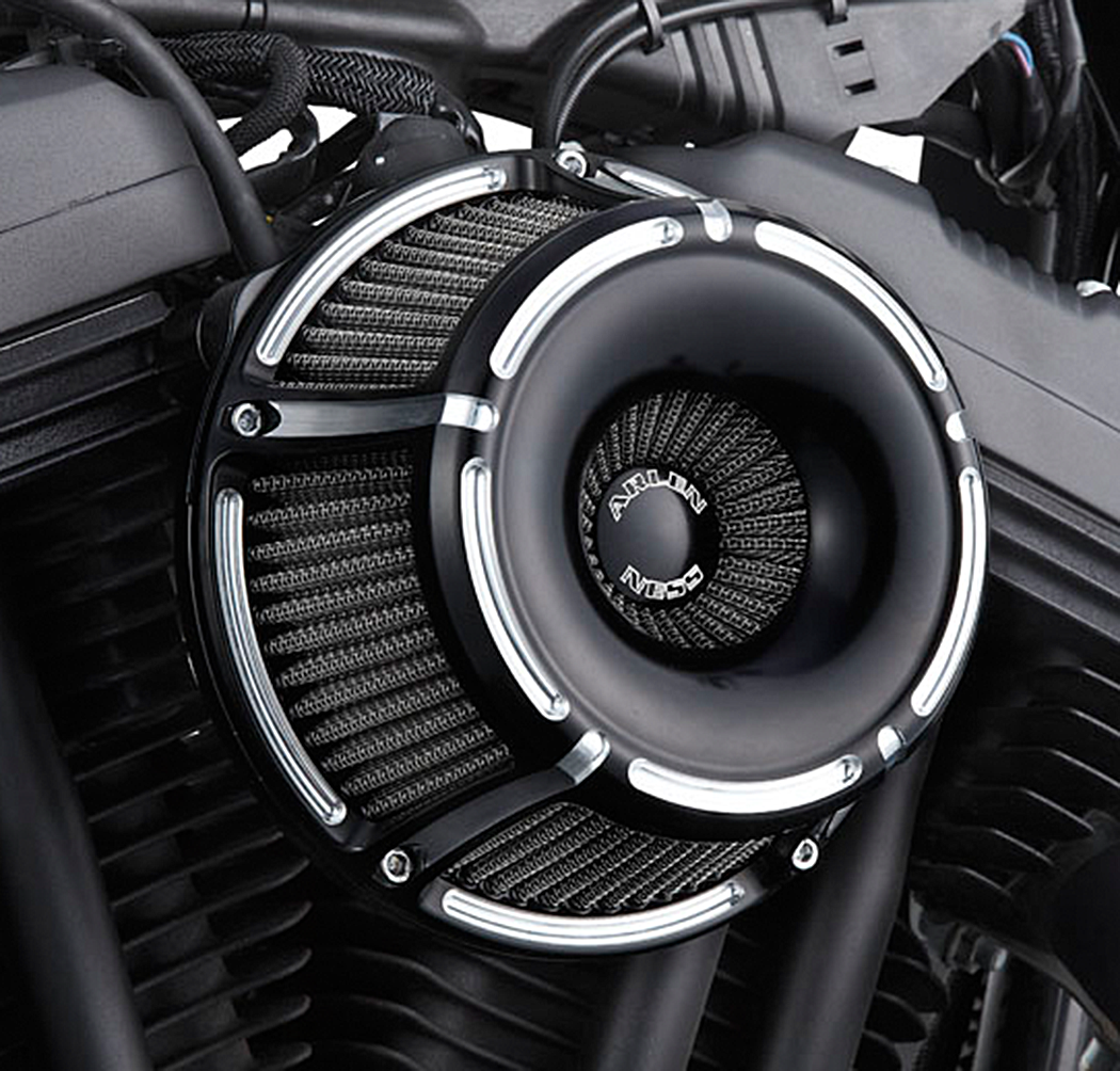 1010-1207 - ARLEN NESS Slot-Track Air Cleaner - Black - XL 18-925