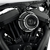 1010-1207 - ARLEN NESS Slot-Track Air Cleaner - Black - XL 18-925