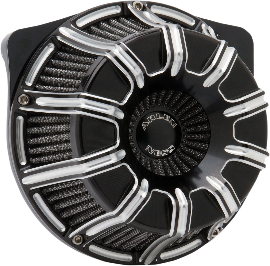 1010-1503 - ARLEN NESS 10-Gauge Air Cleaner - Black - FLT 18-941