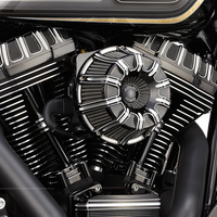 1010-1503 - ARLEN NESS 10-Gauge Air Cleaner - Black - FLT 18-941
