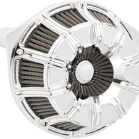 1010-1504 - ARLEN NESS 10-Gauge Air Cleaner - Big Twin - Chrome 18-942