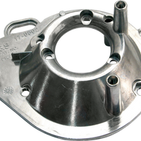 1010-1966 - S&S CYCLE Teardrop Air Cleaner Backplate - E/G Carburetors 17-0336