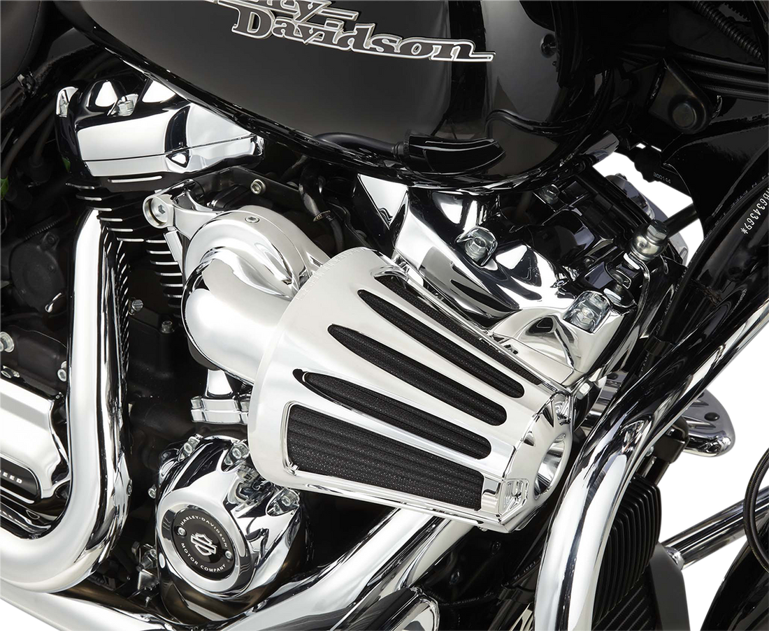 1010-2093 - ARLEN NESS Deep-Cut Monster Air Cleaner - Chrome 81-032