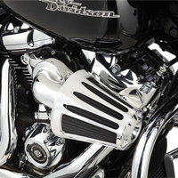 1010-2093 - ARLEN NESS Deep-Cut Monster Air Cleaner - Chrome 81-032