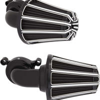 1010-2095 - ARLEN NESS 10-Gauge Monster Air Cleaner - Black 81-035