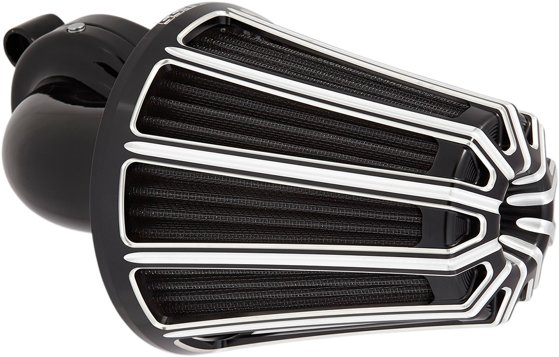 1010-2105 - ARLEN NESS Beveled Monster Air Cleaner - Black 81-003