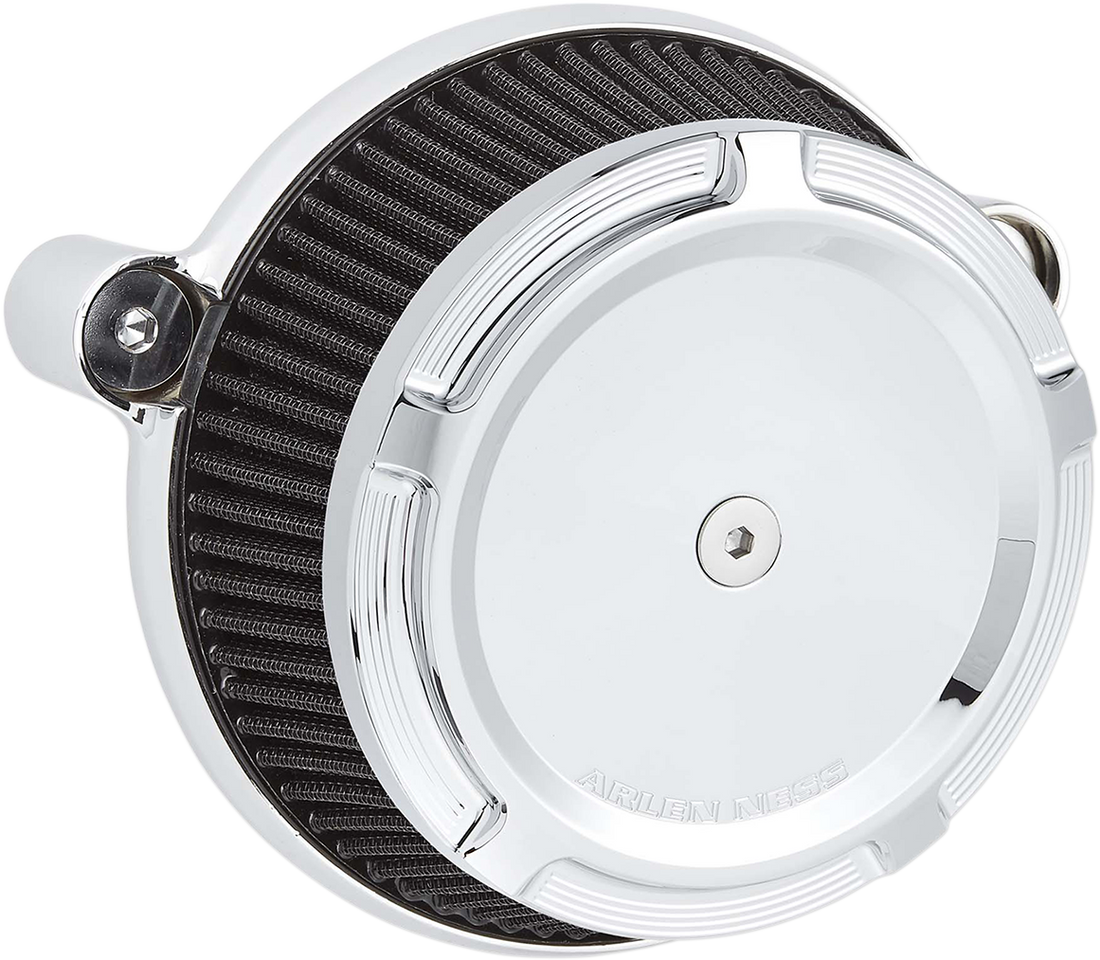 1010-2213 - ARLEN NESS Beveled Stage-1 Big Sucker - Chrome - M8 18-314