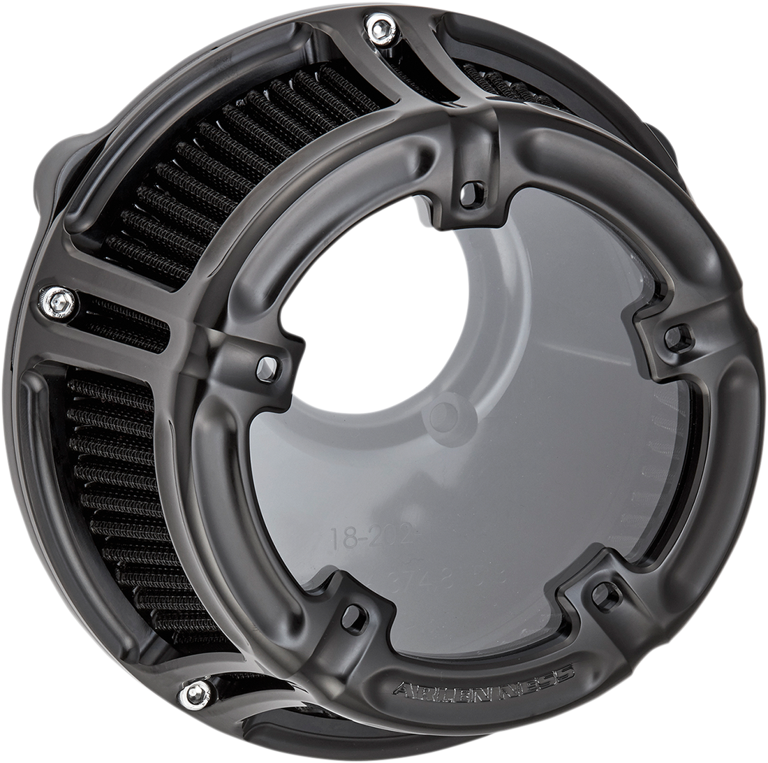 1010-2376 - ARLEN NESS Method Air Cleaner - All Black - XL 18-968