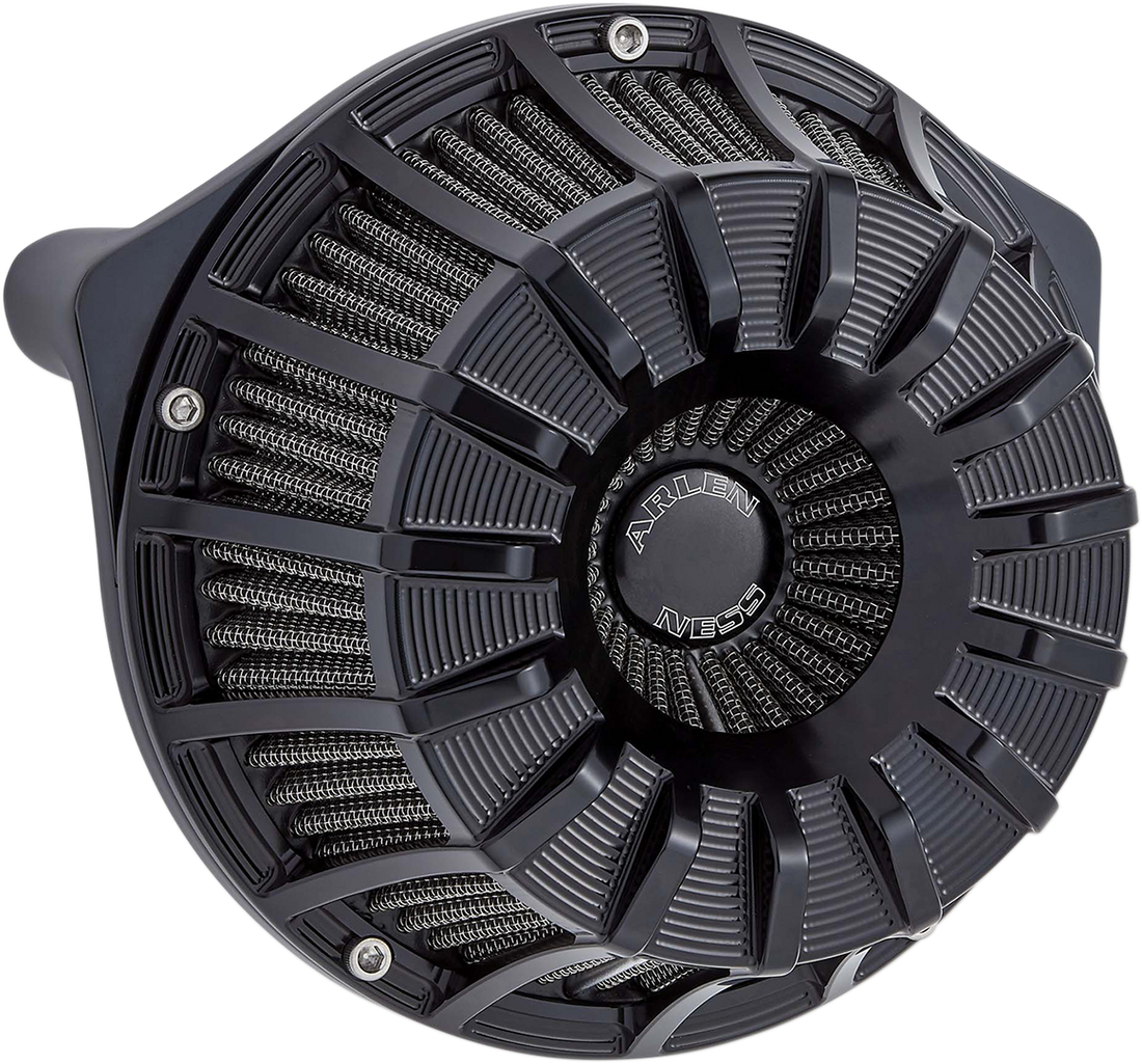 1010-2487 - ARLEN NESS 15-Spoke Air Cleaner - Black 18-991