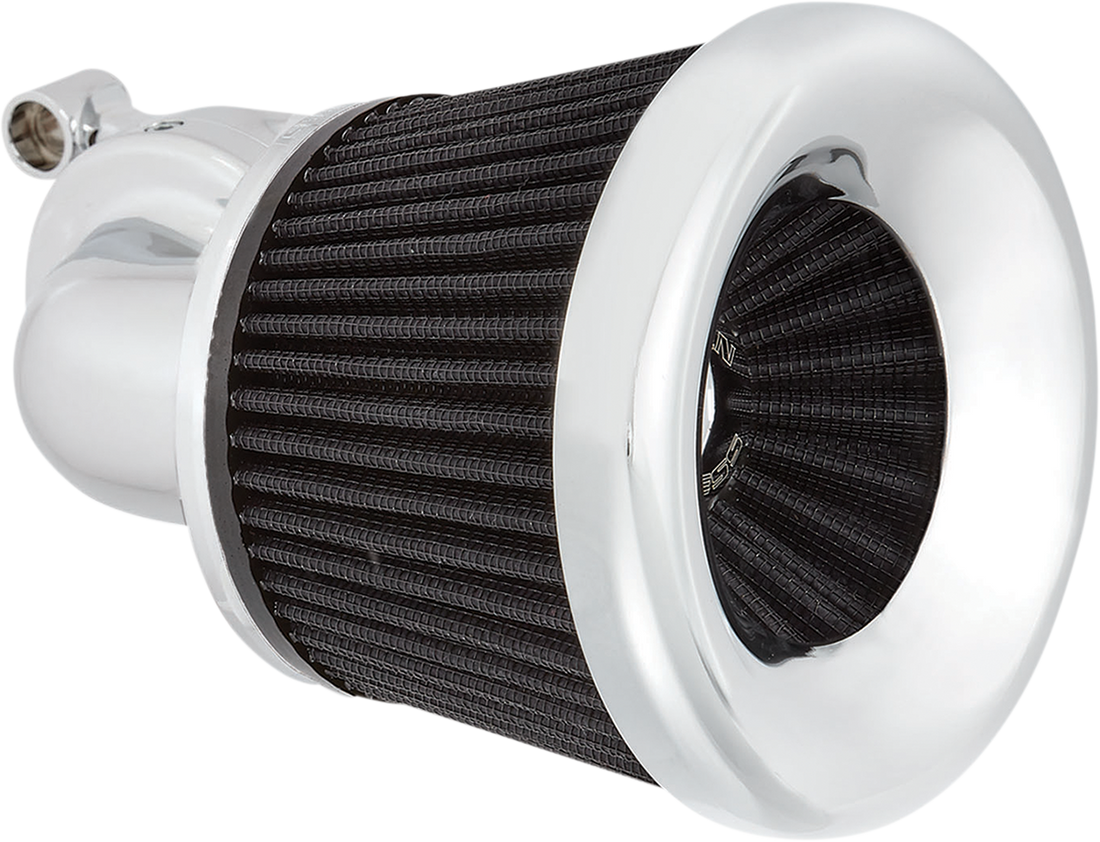 1010-2721 - ARLEN NESS Velocity 90? Air Cleaner Kit - Chrome 600-033