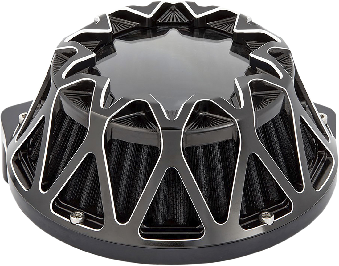 1010-2820 - ARLEN NESS Crossfire Air Cleaner - Black 600-040