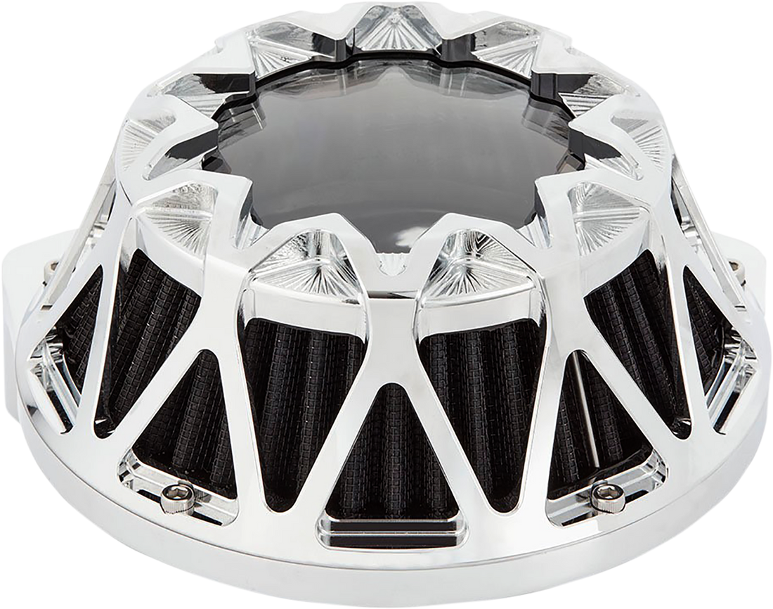 1010-2823 - ARLEN NESS Crossfire Air Cleaner - Chrome 600-048