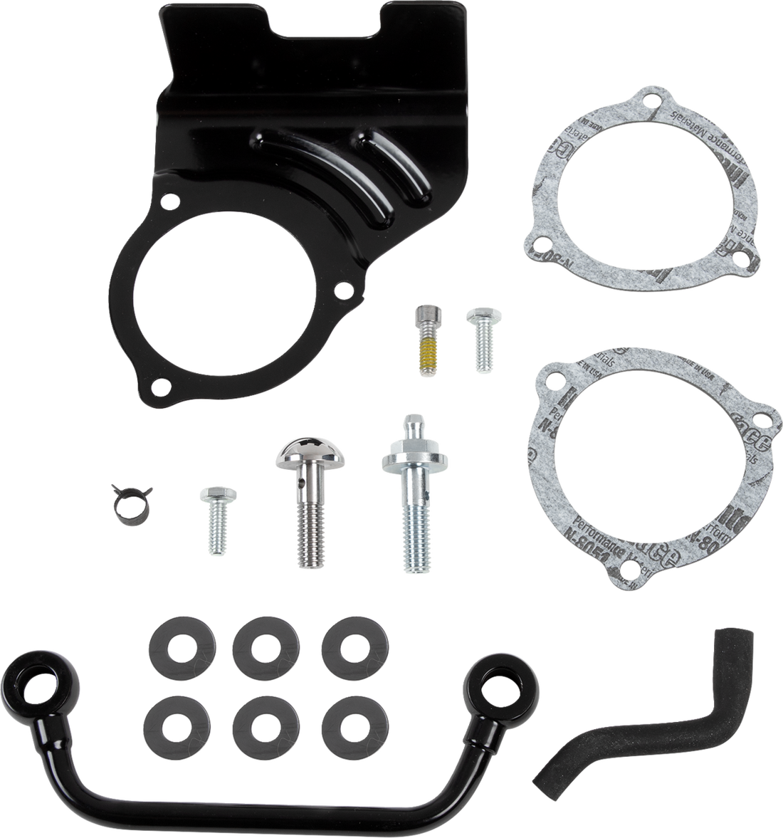 1010-2884 - S&S CYCLE T/I Air Cleaner - Black - Twin Cam 170-0637A