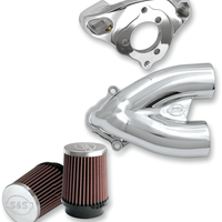 1010-2884 - S&S CYCLE T/I Air Cleaner - Black - Twin Cam 170-0637A