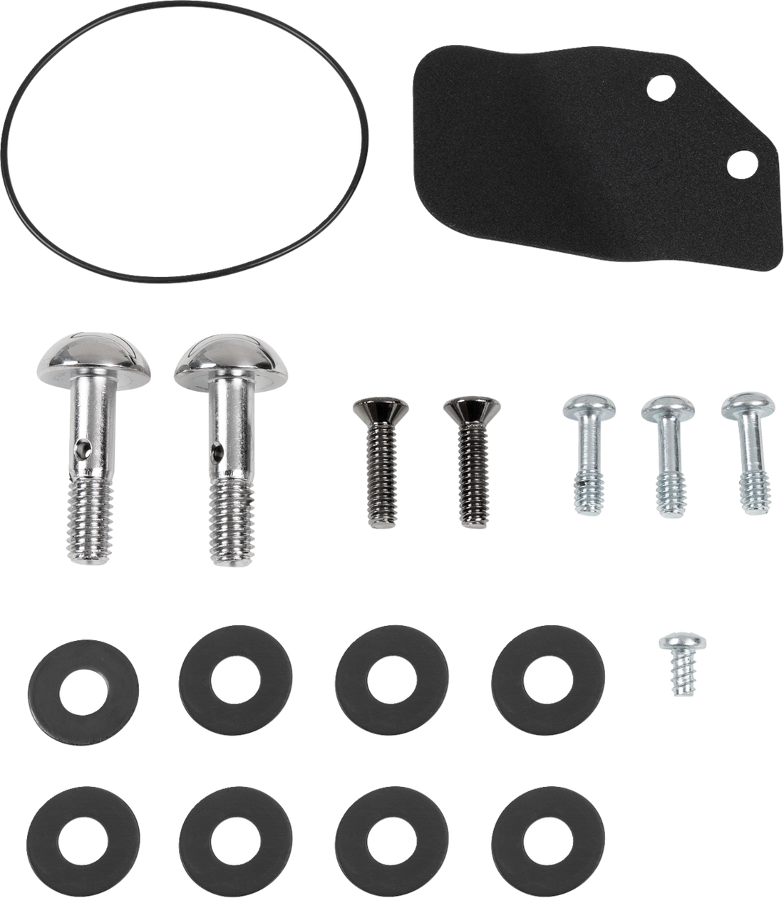 1010-3175 - S&S CYCLE Stealth Teardrop Air Cleaner - M8 - Lava Chrome 170-0781
