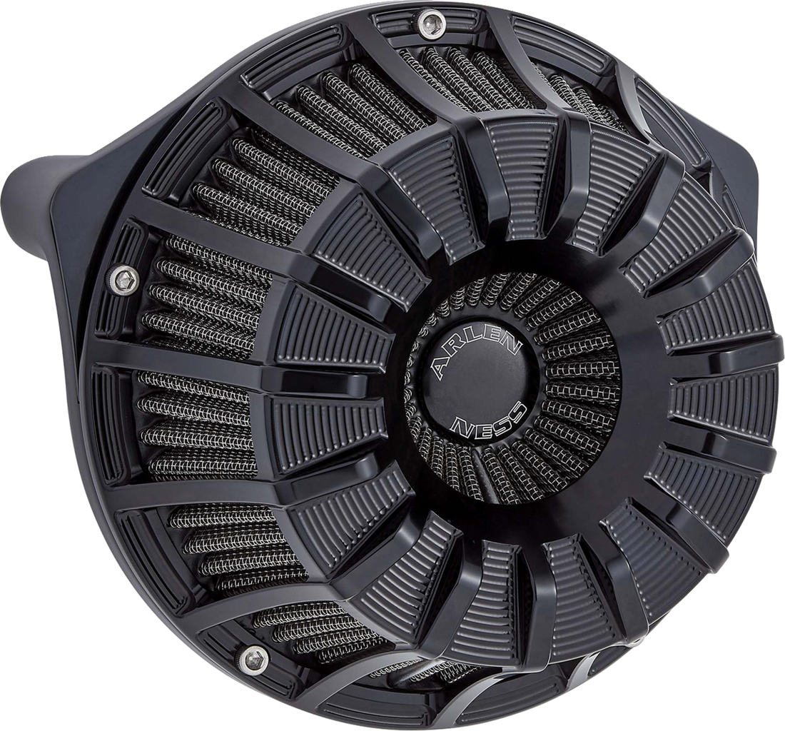 1010-3223 - ARLEN NESS Inverted Series Air Cleaner Kit - 15-Spoke - All Black 600-223