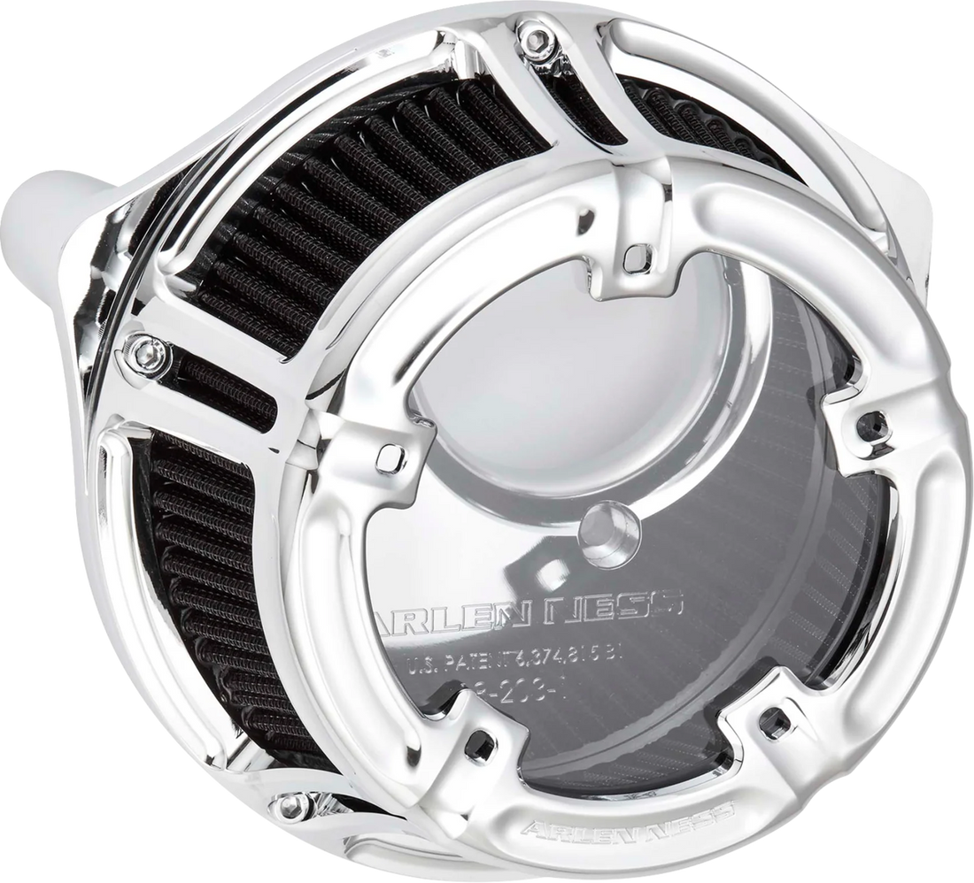 1010-3238 - ARLEN NESS Method™ Clear Series Air Cleaner - Chrome 600-238