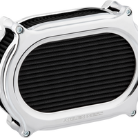 1010-3364 - ARLEN NESS Stage 2 Oval Air Cleaner Kit - Chrome 600-175