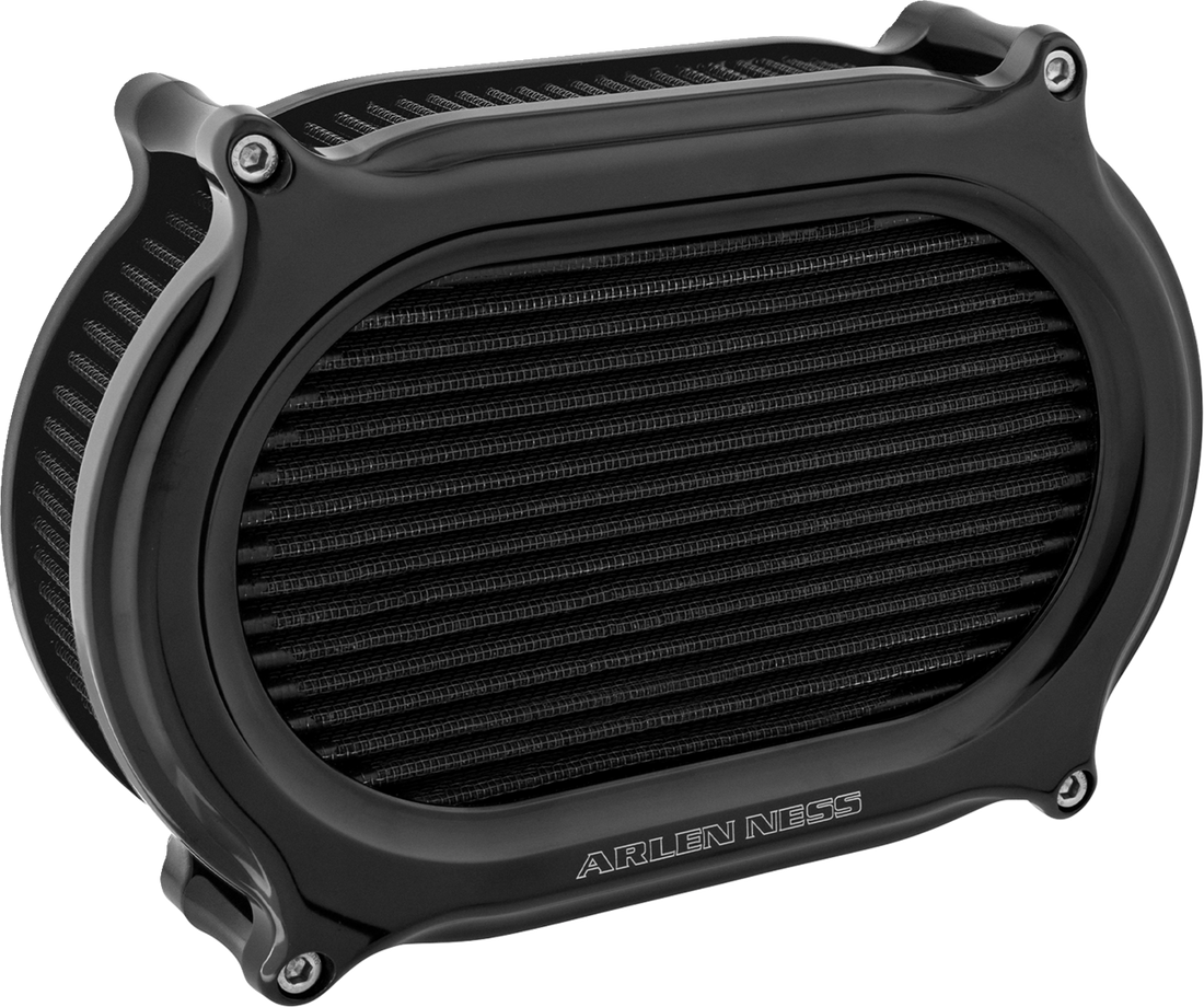 1010-3383 - ARLEN NESS Stage 2 Oval Air Cleaner Kit - Chrome 600-207