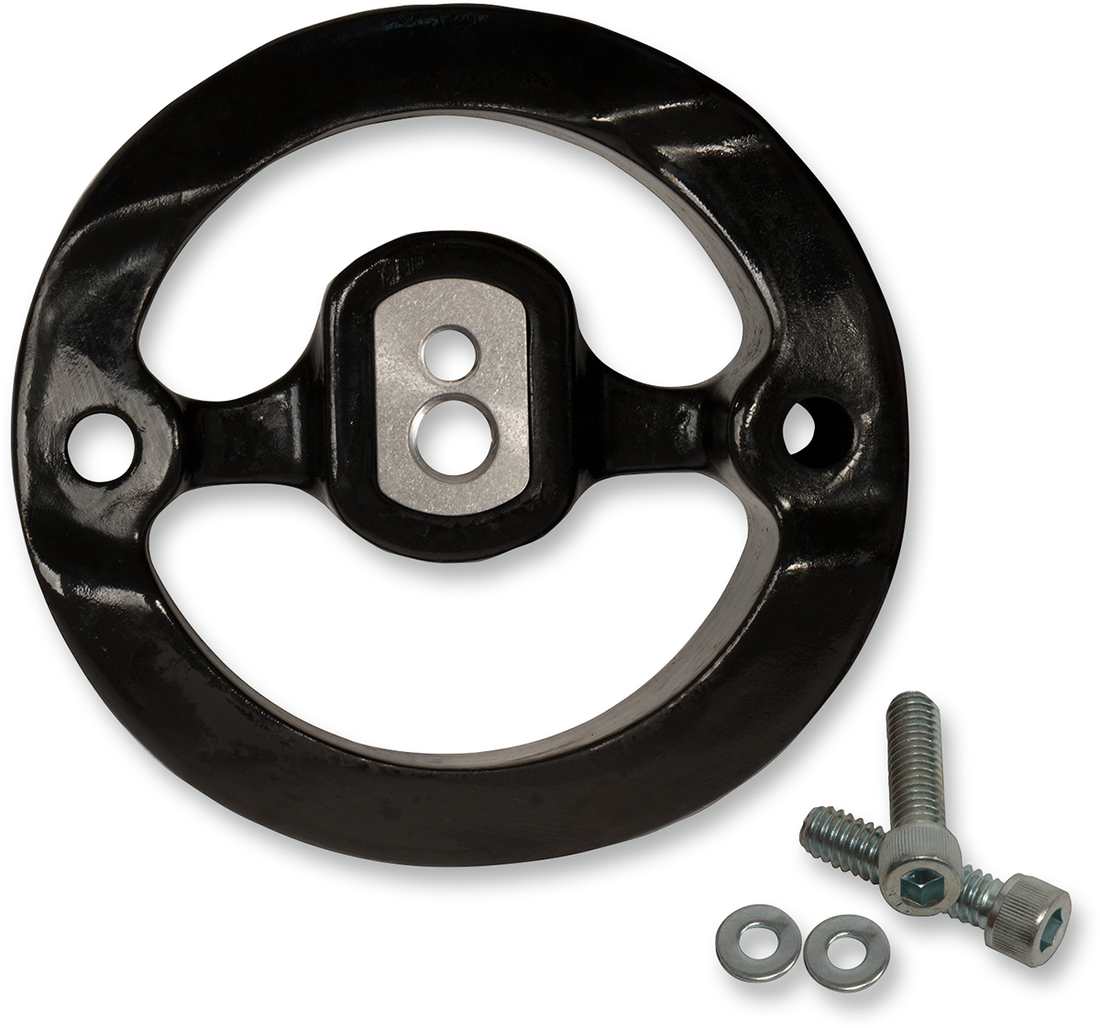1014-0225 - S&S CYCLE Air Cleaner Cover Adapter - '14-'16 FLT 170-0261