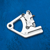 PERFORMANCE MACHINE (PM) Caliper - Rear - Chrome - 87-99 FXST/FLST 1274-0052-CH