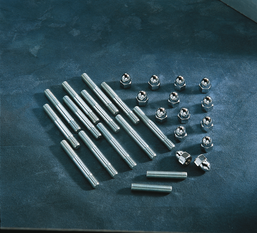 DRAG SPECIALTIES Nut Set - Cylinder Base MK228