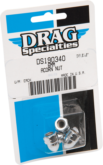 DRAG SPECIALTIES Nut - Acorn - 6 mm MBP1206