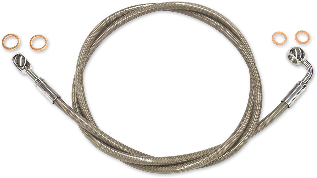 MAGNUM SHIELDING Brake Line - EZ Align - XR - Stainless Steel SSC0604-43