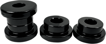 LA CHOPPERS Riser Bushings - Solid - Black LA-7400-50B