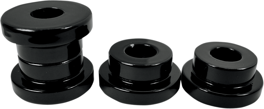 LA CHOPPERS Riser Bushings - Solid - Black LA-7400-50B