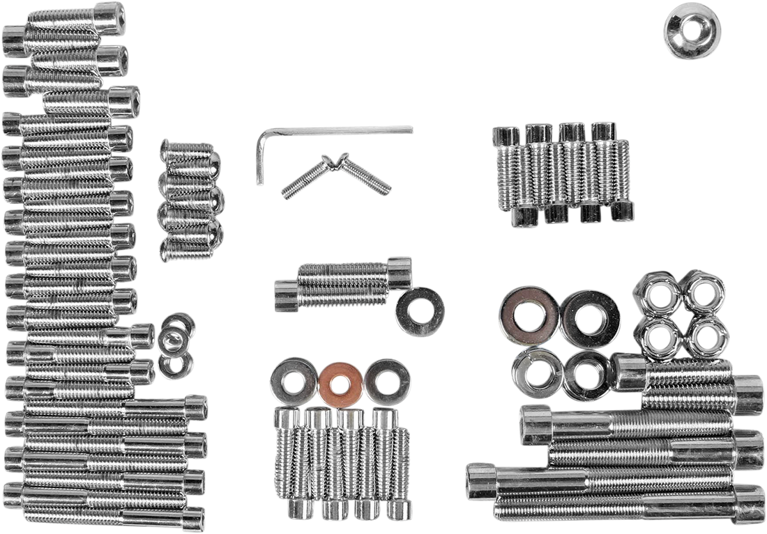 DRAG SPECIALTIES Bolt Kit - Motor - Smooth MK106S