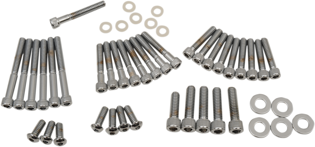 DRAG SPECIALTIES Bolt Kit - Cam/Primary/Transmission Cover - Socket-Head - FXR MK188