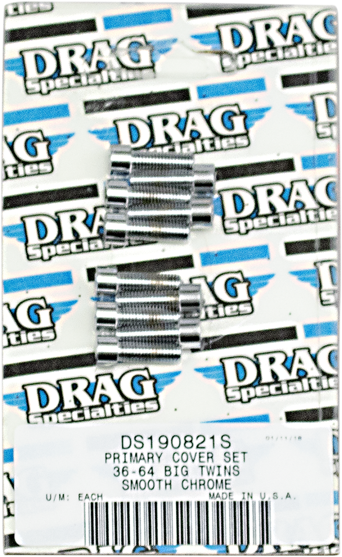 DRAG SPECIALTIES Cover Bolts - Socket - Primary - Smooth - FL MK159S