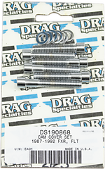 DS-190868 - DRAG SPECIALTIES Bolt Kit - Camshaft Cover - Socket-Head - Smooth - Big Twin MK212S