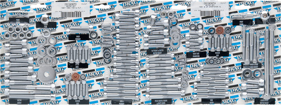 DRAG SPECIALTIES Bolt Kit - Motor - Socket-Head - FXR MK108