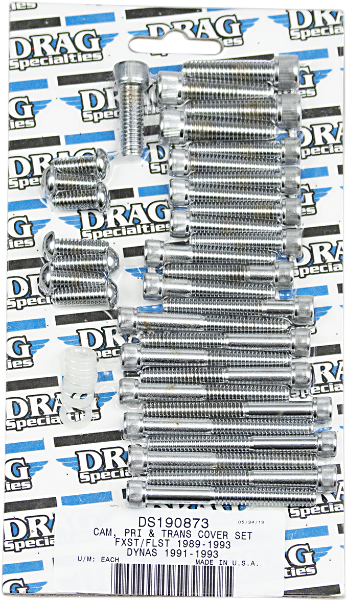 DRAG SPECIALTIES Bolt Kit - Camshaft Primary/Transmission - Socket-Head MK197